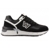 VANHORN 25-27302BK BUTY SPORTOWE SNEAKERSY MĘSKIE czarne