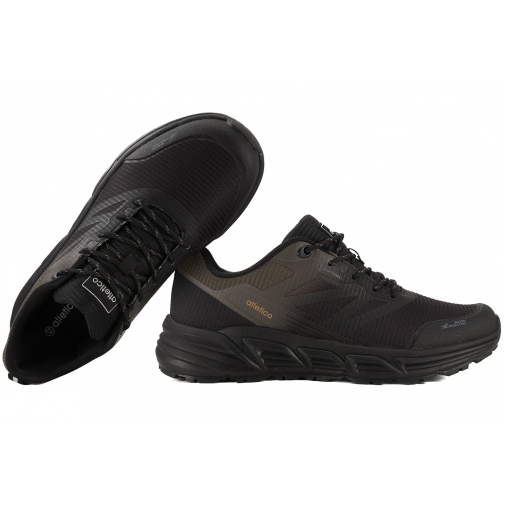 ATLETICO VB17321 BUTY SPORTOWE TREKKINGOWE SOFTSHELL MĘSKIE black/tan