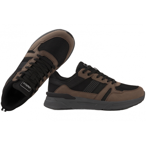 ATLETICO VB17500 BUTY PÓŁBUTY SNEAKERSY MĘSKIE EKO PU