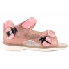 WOJTYŁKO 1S23733 SANDAŁKI DZIEWCZĘCE SANDAŁY EKO RZEPY  różowe