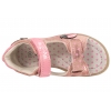 WOJTYŁKO 1S23733 SANDAŁKI DZIEWCZĘCE SANDAŁY EKO RZEPY  różowe