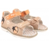 WOJTYŁKO 1S23733 SANDAŁKI DZIEWCZĘCE SANDAŁY EKO RZEPY pomarańczowe