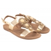 FILIPPO DS6882 SANDAŁY DAMSKIE PŁASKIE złote