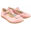 EMEL E2057B-3 BALERINKI DZIEWCZĘCE PÓŁBUTY SKÓRZANE różowe