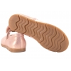 EMEL E2703D-4 BALERINKI DZIEWCZĘCE PÓŁBUTY SKÓRZANE połyskujący róż