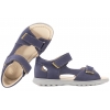 EMEL E2767A-11 SKÓRZANE SANDAŁKI CHŁOPIĘCE SANDAŁY granatowe
