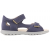 EMEL E2767A-11 SKÓRZANE SANDAŁKI CHŁOPIĘCE SANDAŁY granatowe