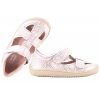 MAZUREK 1372 BAREFOOT SANDAŁY DZIEWCZĘCE PÓŁBUTY WYCINANE SKÓRA