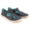 MAZUREK 1372 BAREFOOT SANDAŁY DZIECIĘCE CHŁOPIĘCE PÓŁBUTY WYCINANE SKÓRA