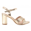 FILIPPO DS6901 SANDAŁY DAMSKIE NA OBCASIE złote