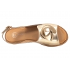 FILIPPO DS6915 SANDAŁY DAMSKIE PŁASKIE złote