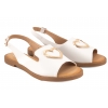 FILIPPO DS6926 SANDAŁY DAMSKIE PŁASKIE białe