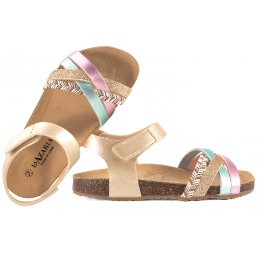 LA AZARIA 3154C19 SANDAŁKI DZIEWCZĘCE PROFILOWANE SANDAŁY FUSBETY