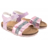 LA AZARIA 3502C07 SANDAŁKI DZIEWCZĘCE PROFILOWANE SANDAŁY FUSBETY