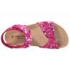 LA AZARIA 3123C06 SANDAŁKI DZIEWCZĘCE PROFILOWANE SANDAŁY FUSBETY różowe