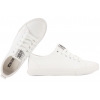 BIG STAR JJ274311 PÓŁTRAMPKI DAMSKIE TENISÓWKI SNEAKERSY PÓŁBUTY EKO białe