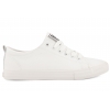 BIG STAR JJ274311 PÓŁTRAMPKI DAMSKIE TENISÓWKI SNEAKERSY PÓŁBUTY EKO białe