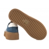 FILIPPO DP6776 PÓŁBUTY DAMSKIE SNEAKERSY NA PLATFORMIE SKÓRZANE c.niebieski