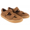 MAZUREK 1372 BAREFOOT SANDAŁY DZIECIĘCE CHŁOPIĘCE PÓŁBUTY WYCINANE SKÓRA