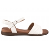 SERGIO LEONE SK068H SANDAŁY DAMSKIE PŁASKIE EKO białe