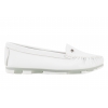 FILIPPO DP2037 PÓŁBUTY DAMSKIE MOKASYNY ZAMSZOWE SKÓRA białe