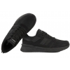 ATLETICO VB17500 BUTY PÓŁBUTY SNEAKERSY MĘSKIE EKO PU czarne