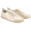FILIPPO DP6140 PÓŁBUTY DAMSKIE SNEAKERSY SKÓRZANE złocony beż