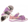 BARTEK 8441385 SANDAŁKI DZIEWCZĘCE SANDAŁY SKÓRZANE fioletowe