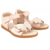 EMEL E2765A SANDAŁKI SKÓRZANE DZIEWCZĘCE perłowe motyl