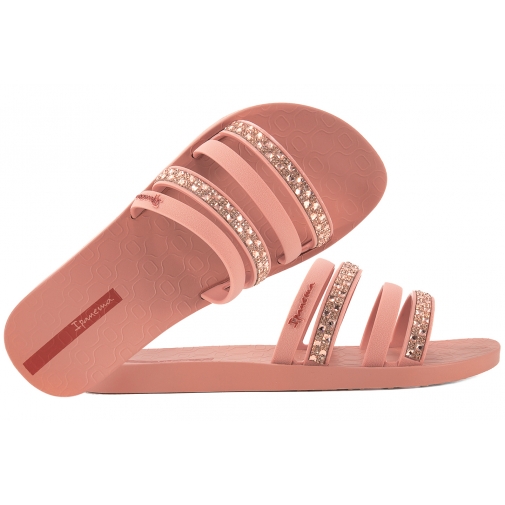 IPANEMA 83707 CHIC SLIDE KLAPKI DAMSKIE BASENOWE PLAŻOWE LETNIE pudrowe