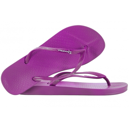 IPANEMA 82591 ANAT COLORS JAPONKI DAMSKIE KLAPKI BASEN PLAŻA PRYSZNIC lila