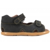 MAZUREK 1363-1 BAREFOOT SANDAŁY DZIECIĘCE CHŁOPIĘCE SKÓRA granatowe