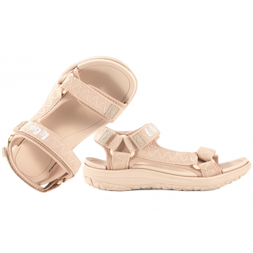 LEE COOPER LCW-25-34-3560L SANDAŁY MŁODZIEŻOWE DAMSKIE PU beżowe