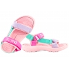 BIG STAR RR374519  SANDAŁKI DZIEWCZĘCE SPORTOWE  NA PIANCE PU różowe