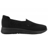 LADIE'S STYLE WY23715 WSUWKI TEKSTYLNE TENISÓWKI AŻUROWE DAMSKIE czarne
