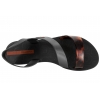 IPANEMA 82429 VIBE SANDAL PŁASKIE SANDAŁY DAMSKIE PLAŻOWE czarne bursztynowe