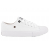 BIG STAR AA274010 PÓŁTRAMPKI DAMSKIE TENISÓWKI TEKSTYLNE TRAMPKI białe