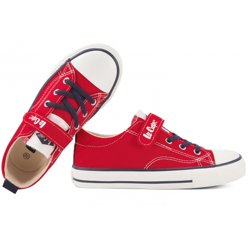 LEE COOPER LCW-25-02-3275K PÓŁTRAMPKI TENISÓWKI DZIECIĘCE TEKSTYLNE TRAMPKI