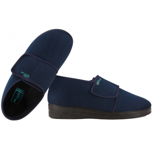ADANEX 29634 BAMBOSZE TEKSTYLNE DOMOWE PEŁNE KAPCIE PAPCIE BIO PU ORTOline