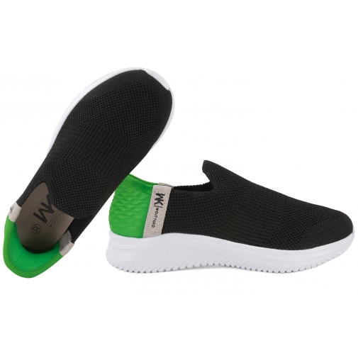 WOJTYŁKO 5B25387C BUTY SPORTOWE DZIECIĘCE WSUWKI SNEAKERSY PU