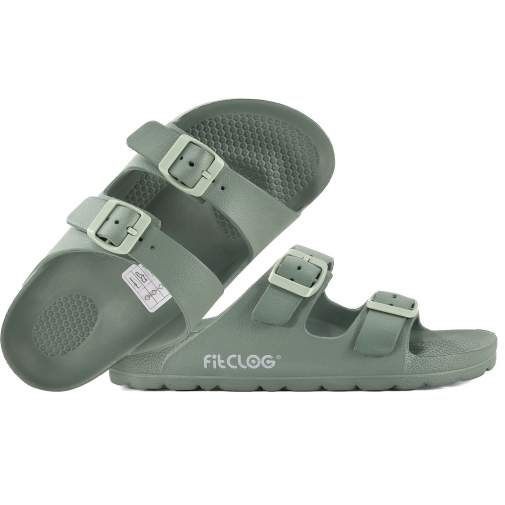 FITCLOG LIKE 011 LEMIGO KLAPKI Z PIANKI EVA DOMOWE BASENOWE OGRODOWE zielone