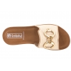 INBLU ZO-09 KLAPKI DAMSKIE PŁASKIE COMFORT SOFT PU ghiaccio