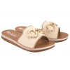 INBLU ZO-09 KLAPKI DAMSKIE PŁASKIE COMFORT SOFT PU ghiaccio