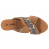 INBLU FG-40 KLAPKI DAMSKIE KOMFORT SOFT EKO camel/jeans