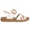 INBLU GS-56 SANDAŁY DAMSKIE KOMFORT SOFT PU SKÓRZANA WKŁADKA białe