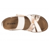 INBLU GS-56 SANDAŁY DAMSKIE KOMFORT SOFT PU SKÓRZANA WKŁADKA białe
