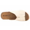 INBLU SD-4KU SKÓRZANE KLAPKI DAMSKIE KOTURN KOMFORT SOFT PU beżowe