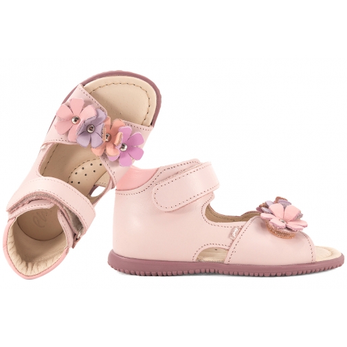 EMEL ES 2428F-1 SANDAŁKI PROFILAKTYCZNE DZIEWCZĘCE ROCZKI j.róż