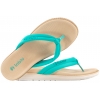 INBLU SF-04 JAPONKI DAMSKIE KLAPKI LETNIE PLAŻOWE TEKSTYLNE turkusowe