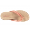 INBLU SF-04 JAPONKI DAMSKIE KLAPKI LETNIE PLAŻOWE TEKSTYLNE brudny róż